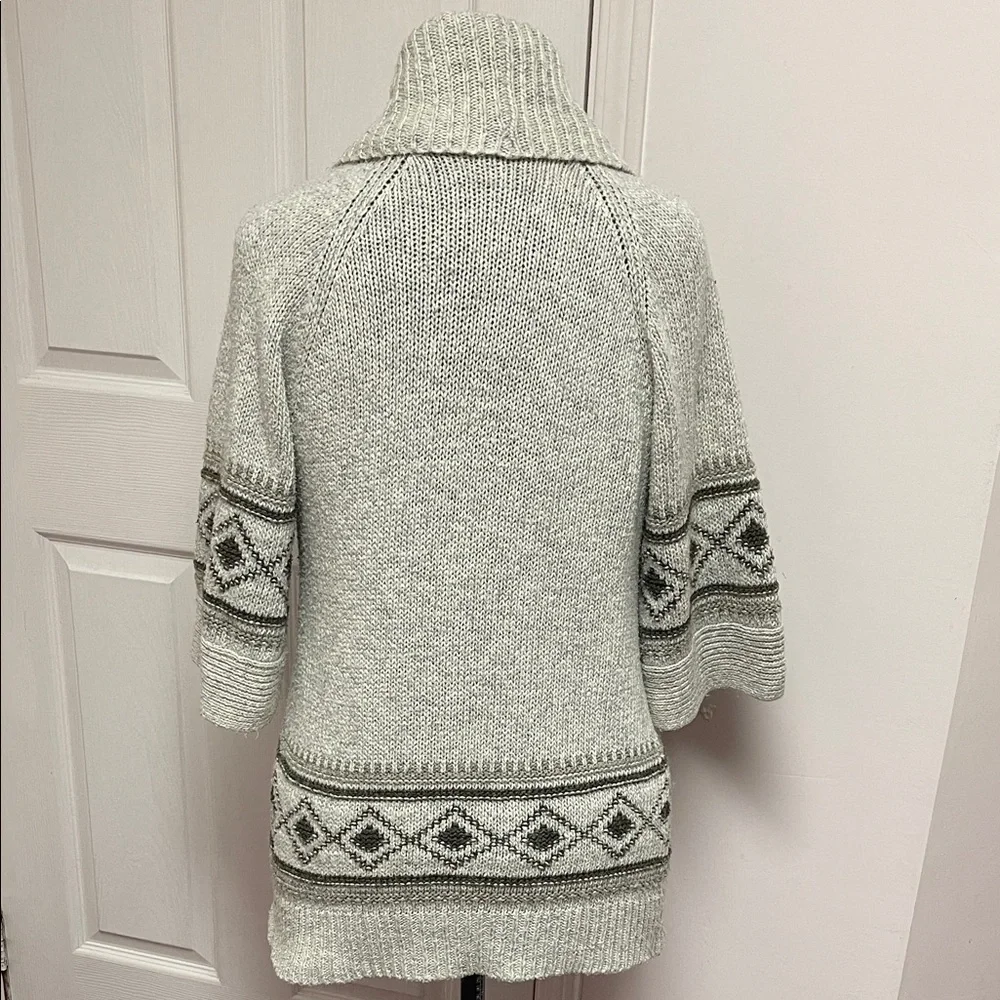 Smart Set Grey Patterned Cardigan - Picture 4 of 16
